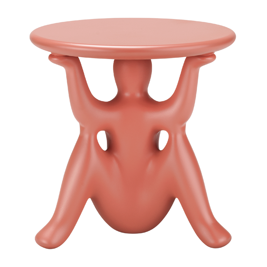 Molded Sculptural Side Table | Qeeboo Helpyourself | Italianfurniture.com