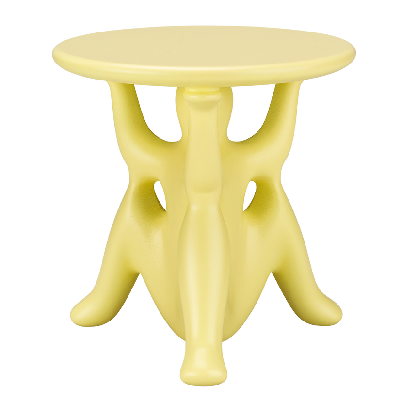 Molded Sculptural Side Table | Qeeboo Helpyourself | Italianfurniture.com