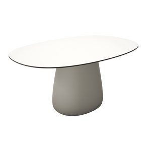 Oval Indoor/Outdoor Dining Table | Qeeboo Cobble | Italianfurniture.com