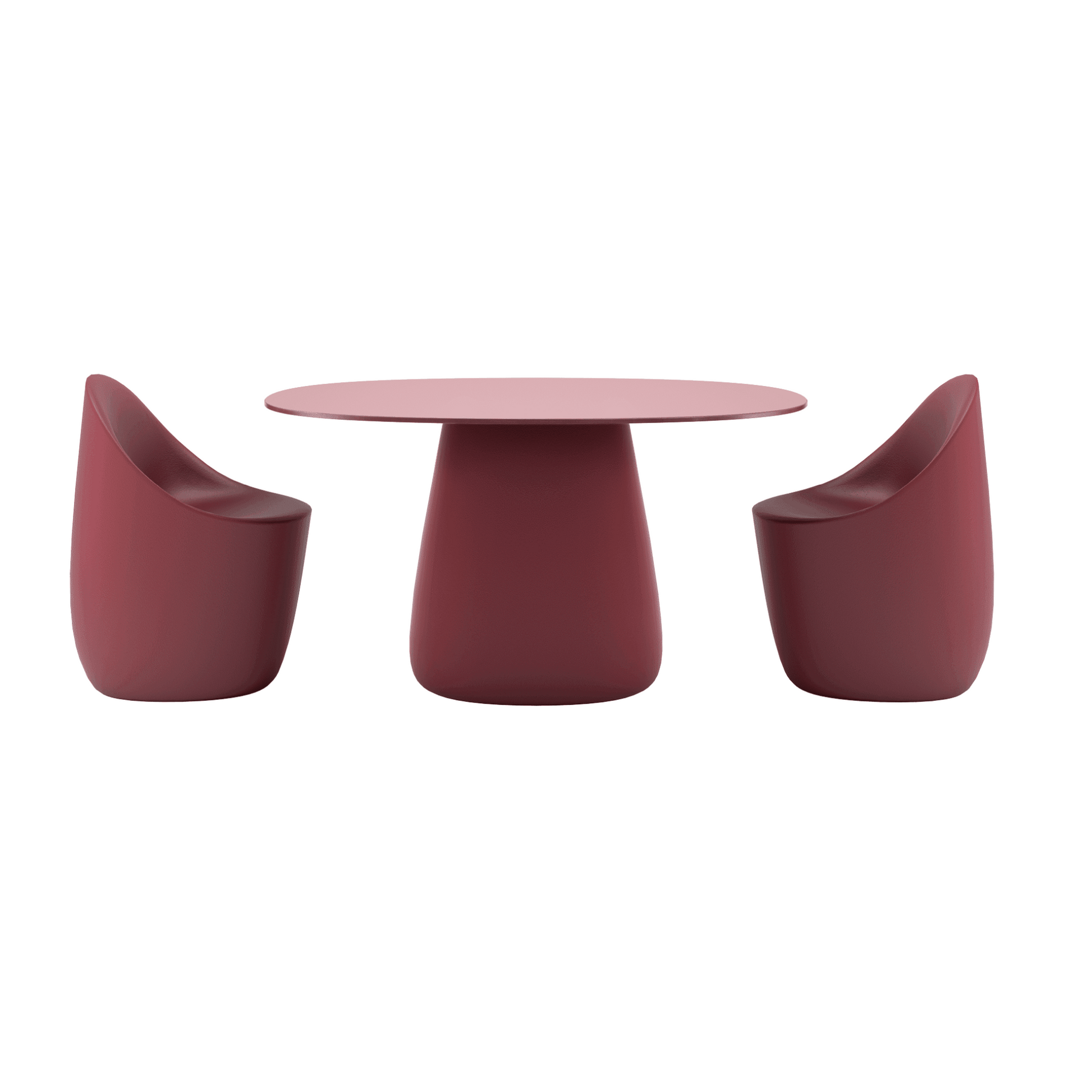 Oval Indoor/Outdoor Dining Table | Qeeboo Cobble | Italianfurniture.com