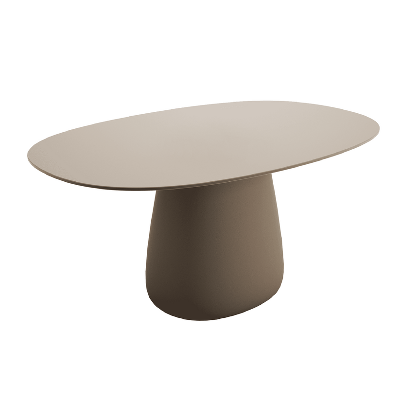 Oval Indoor/Outdoor Dining Table | Qeeboo Cobble | Italianfurniture.com