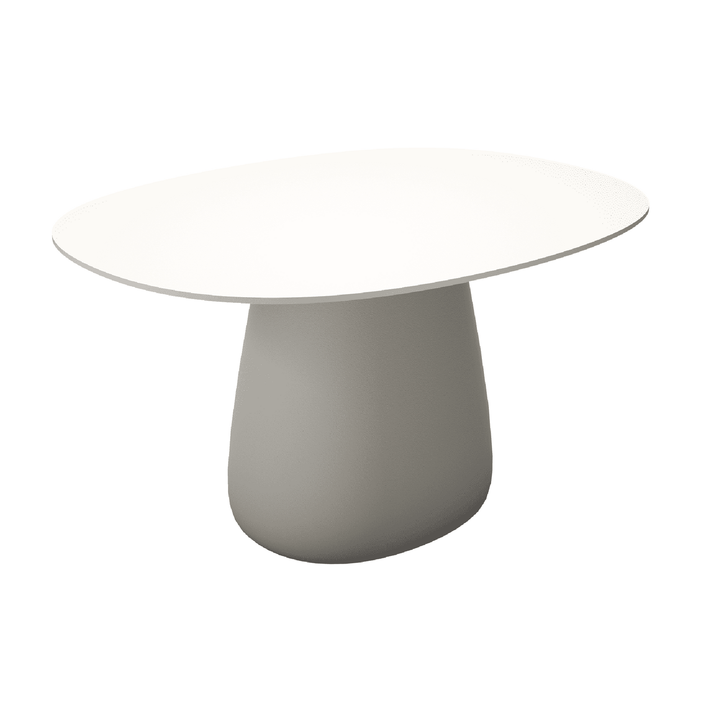 Oval Indoor/Outdoor Dining Table | Qeeboo Cobble | Italianfurniture.com