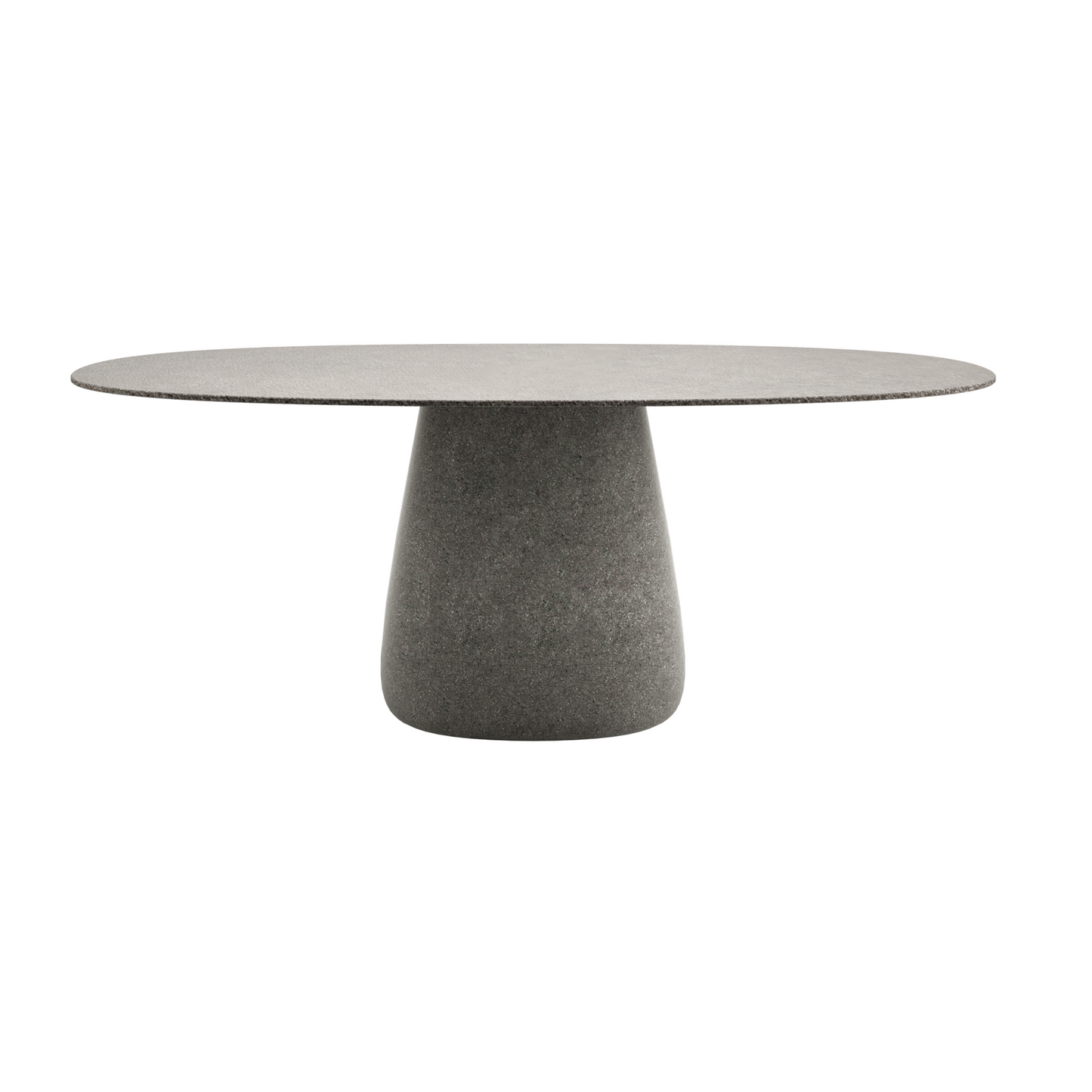 Oval Indoor/Outdoor Dining Table | Qeeboo Cobble | Italianfurniture.com