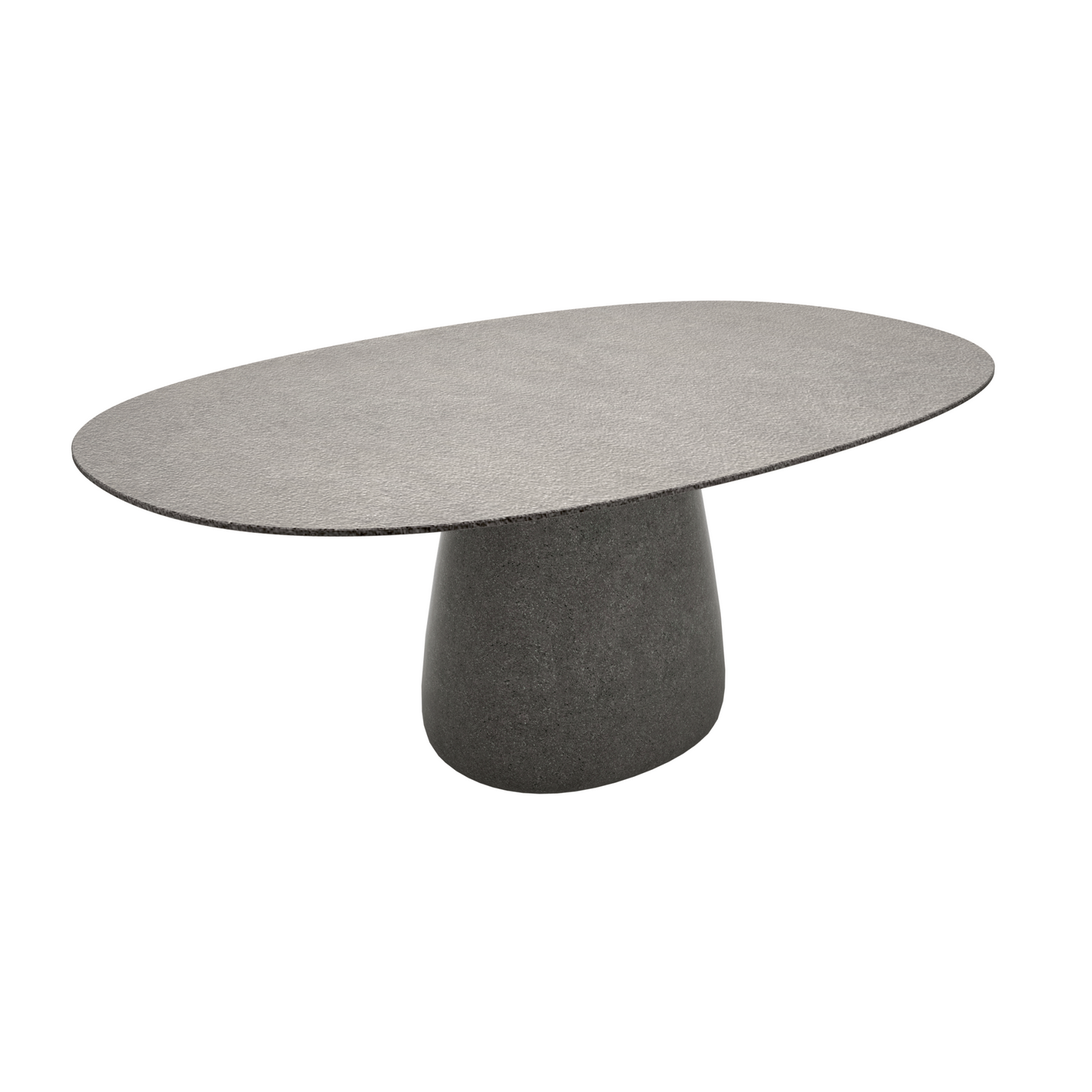 Oval Indoor/Outdoor Dining Table | Qeeboo Cobble | Italianfurniture.com