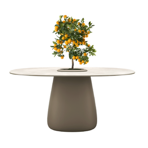 Indoor/Outdoor Bucket Dining Table | Qeeboo Cobble | Italianfurniture.com