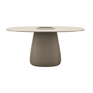 Indoor/Outdoor Bucket Dining Table | Qeeboo Cobble | Italianfurniture.com