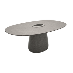 Indoor/Outdoor Bucket Dining Table | Qeeboo Cobble | Italianfurniture.com