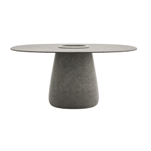 Indoor/Outdoor Bucket Dining Table | Qeeboo Cobble | Italianfurniture.com