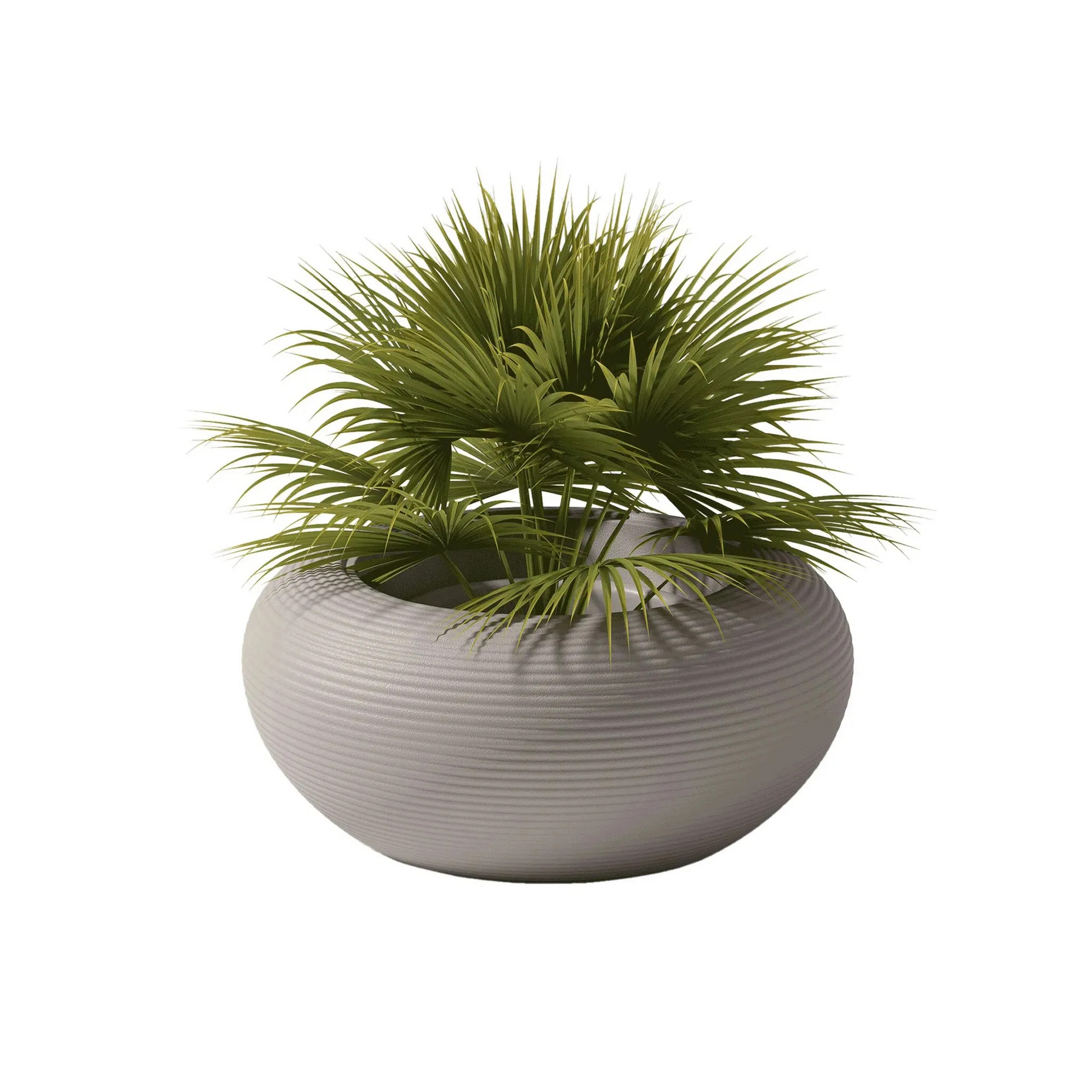 Round Minimalist Planter | Qeeboo Nami | Italianfurniture.com