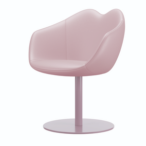 Lips-Shaped Swivel Chair | Qeeboo Xoxo | Italianfurniture.com