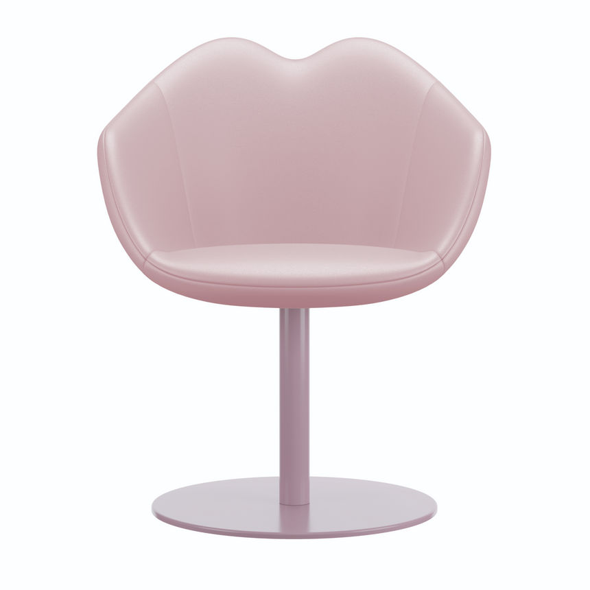 Lips-Shaped Swivel Chair | Qeeboo Xoxo | Italianfurniture.com