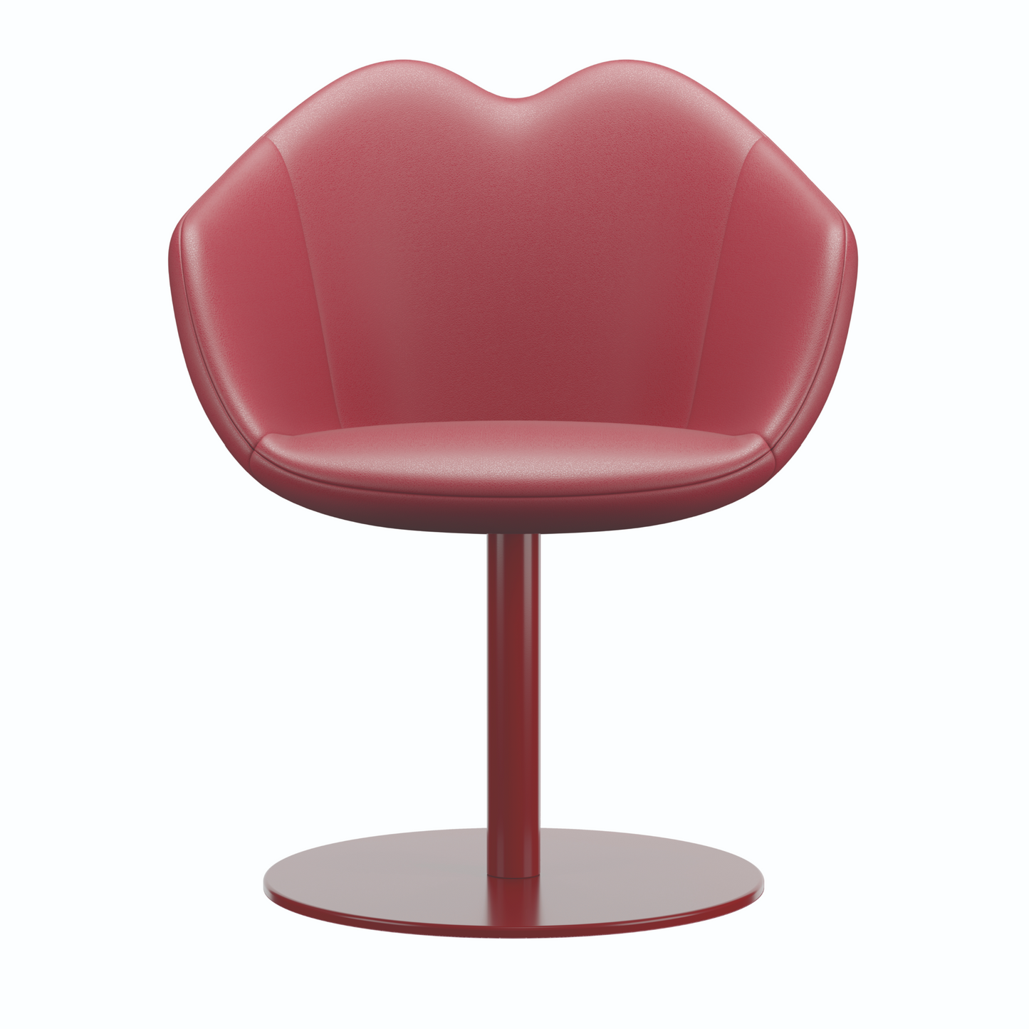 Lips-Shaped Swivel Chair | Qeeboo Xoxo | Italianfurniture.com