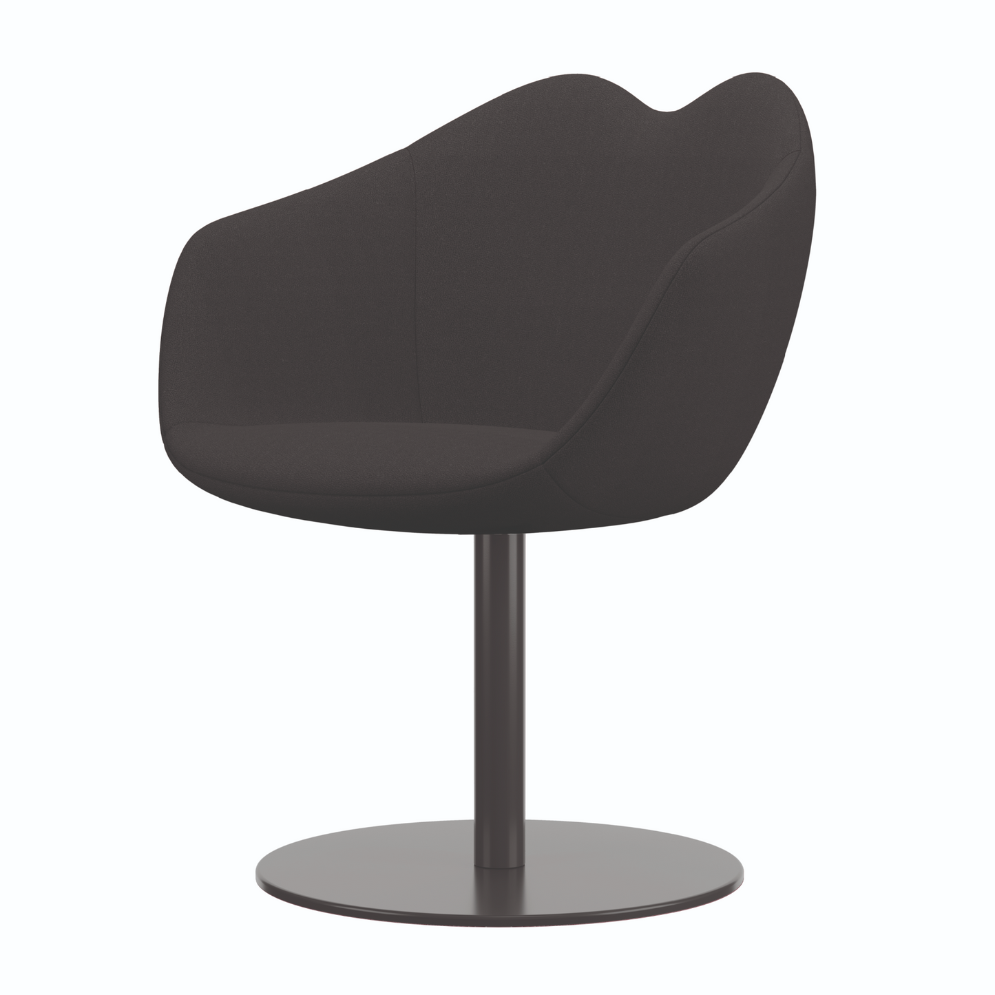 Lips-Shaped Swivel Chair | Qeeboo Xoxo | Italianfurniture.com