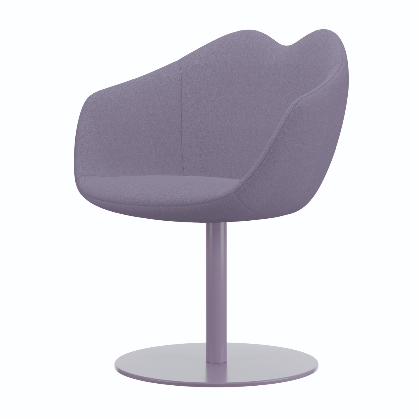 Lips-Shaped Swivel Chair | Qeeboo Xoxo | Italianfurniture.com