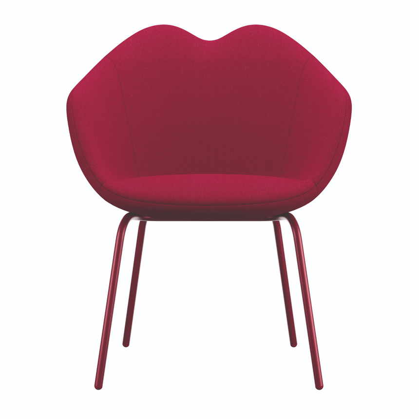 Lips-Shaped Accent Chair | Qeeboo XOXO | Italianfurniture.com