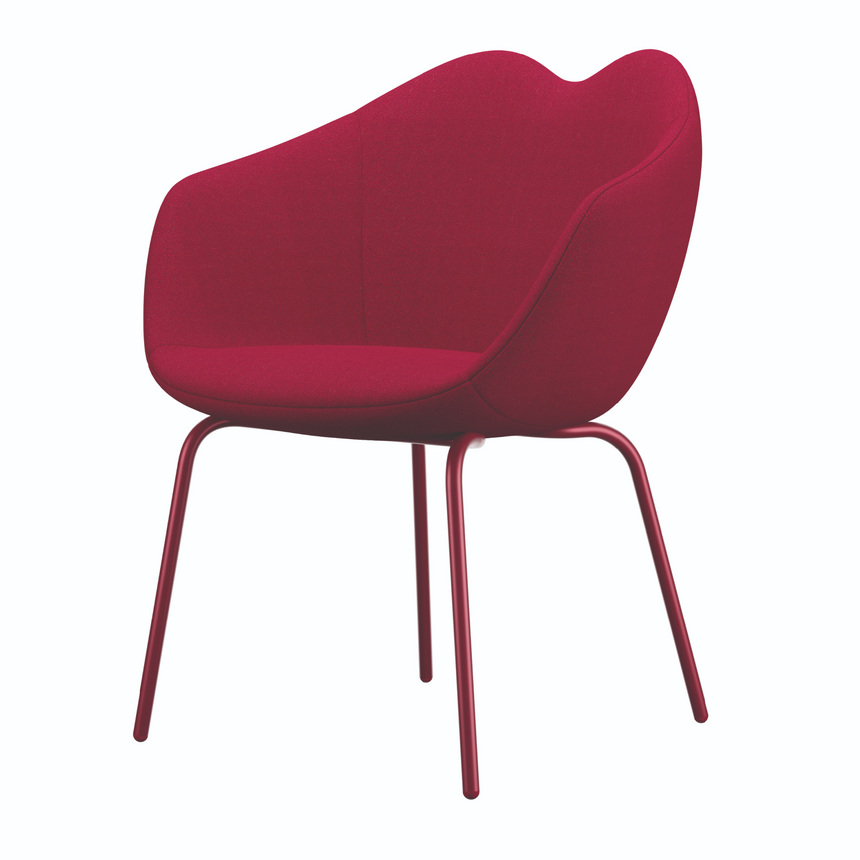 Lips-Shaped Accent Chair | Qeeboo XOXO | Italianfurniture.com