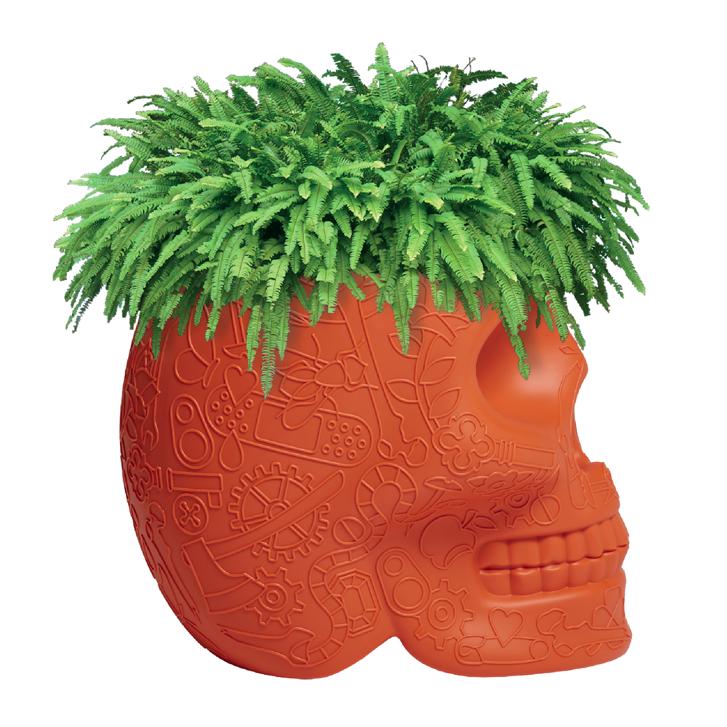 Skull-Shaped Planter Champagne Cooler | Qeeboo Mexico | Italianfurniture.com