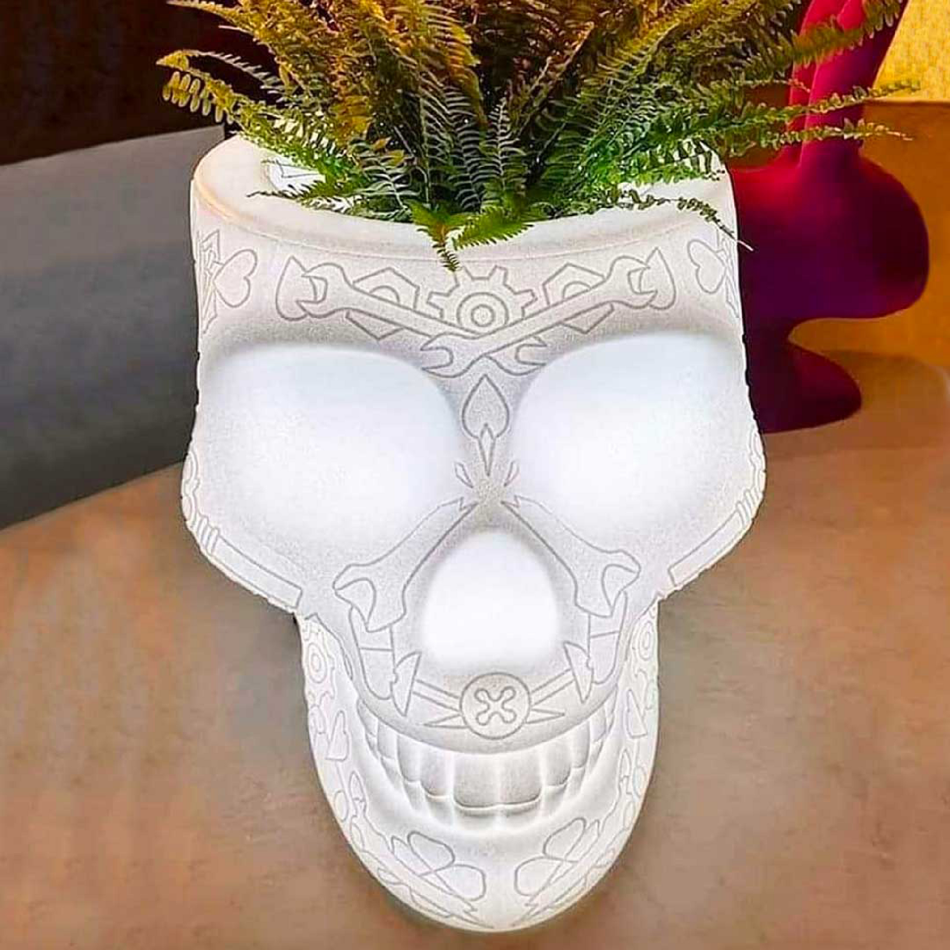 LED Planter & Champagne Cooler Lamp | Qeeboo Mexico | Italianfurniture.com