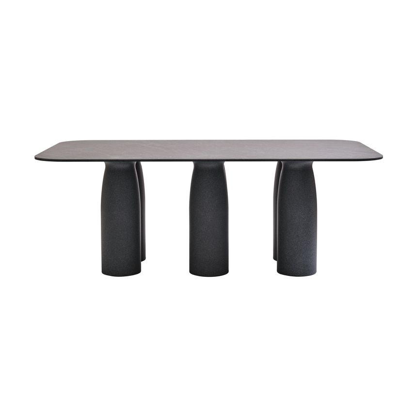 Six-Legged Rectangular Dining Table | Qeeboo Toto | Italianfurniture.com
