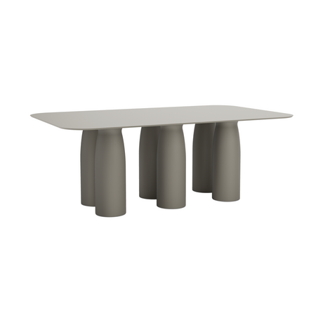 Six-Legged Rectangular Dining Table | Qeeboo Toto | Italianfurniture.com