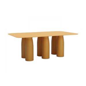Six-Legged Rectangular Dining Table | Qeeboo Toto | Italianfurniture.com