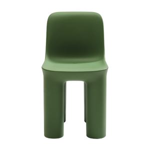 Chunky Cylindrical Legs Dining Chair | Tata Qeeboo | Italianfurniture.com