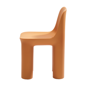 Chunky Cylindrical Legs Dining Chair | Tata Qeeboo | Italianfurniture.com