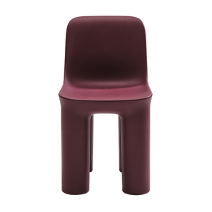 Chunky Cylindrical Legs Dining Chair | Tata Qeeboo | Italianfurniture.com