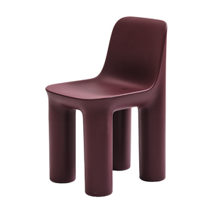 Chunky Cylindrical Legs Dining Chair | Tata Qeeboo | Italianfurniture.com