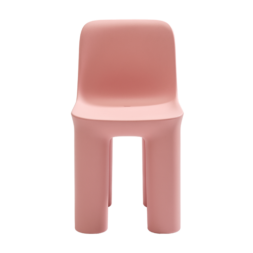 Chunky Cylindrical Legs Dining Chair | Tata Qeeboo | Italianfurniture.com