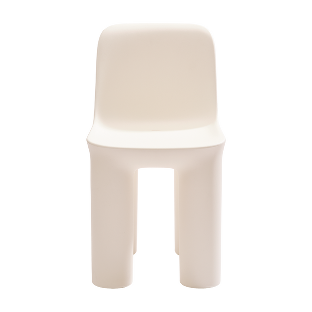 Chunky Cylindrical Legs Dining Chair | Tata Qeeboo | Italianfurniture.com