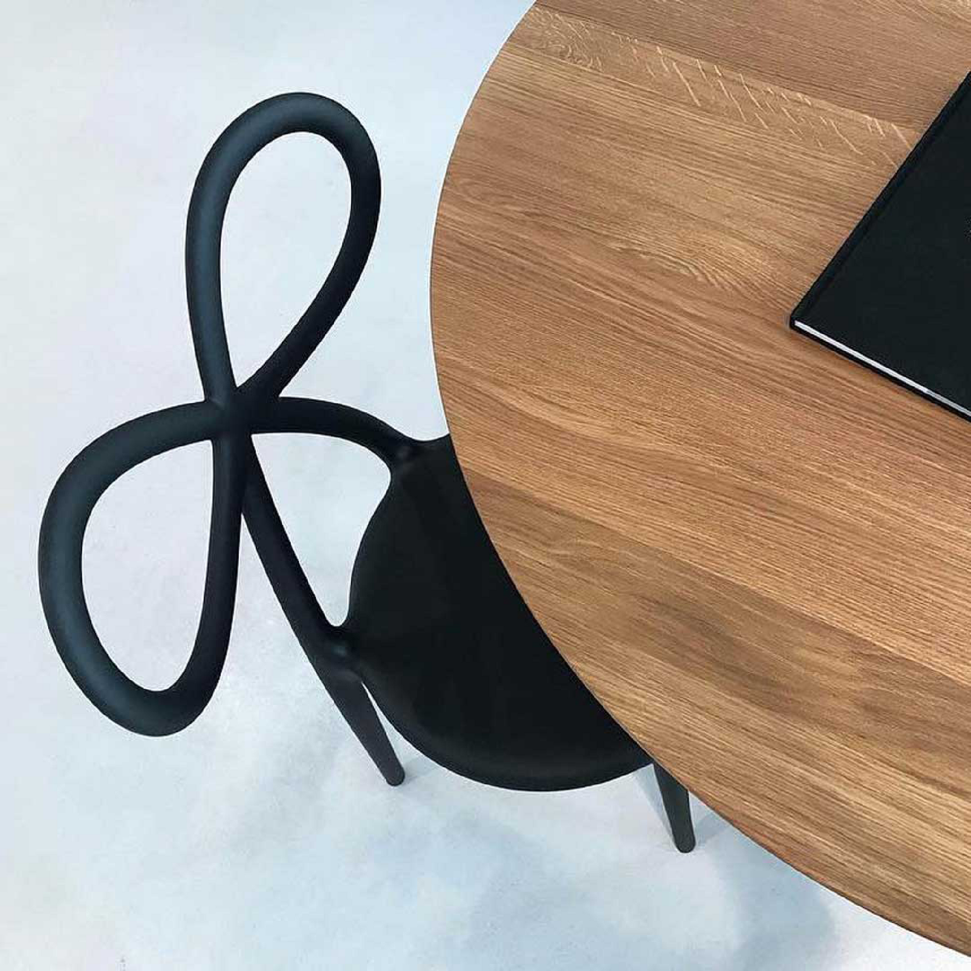 Modern Chic Dining Chair Set (2) | Qeeboo Ribbon | Italianfurniture.com