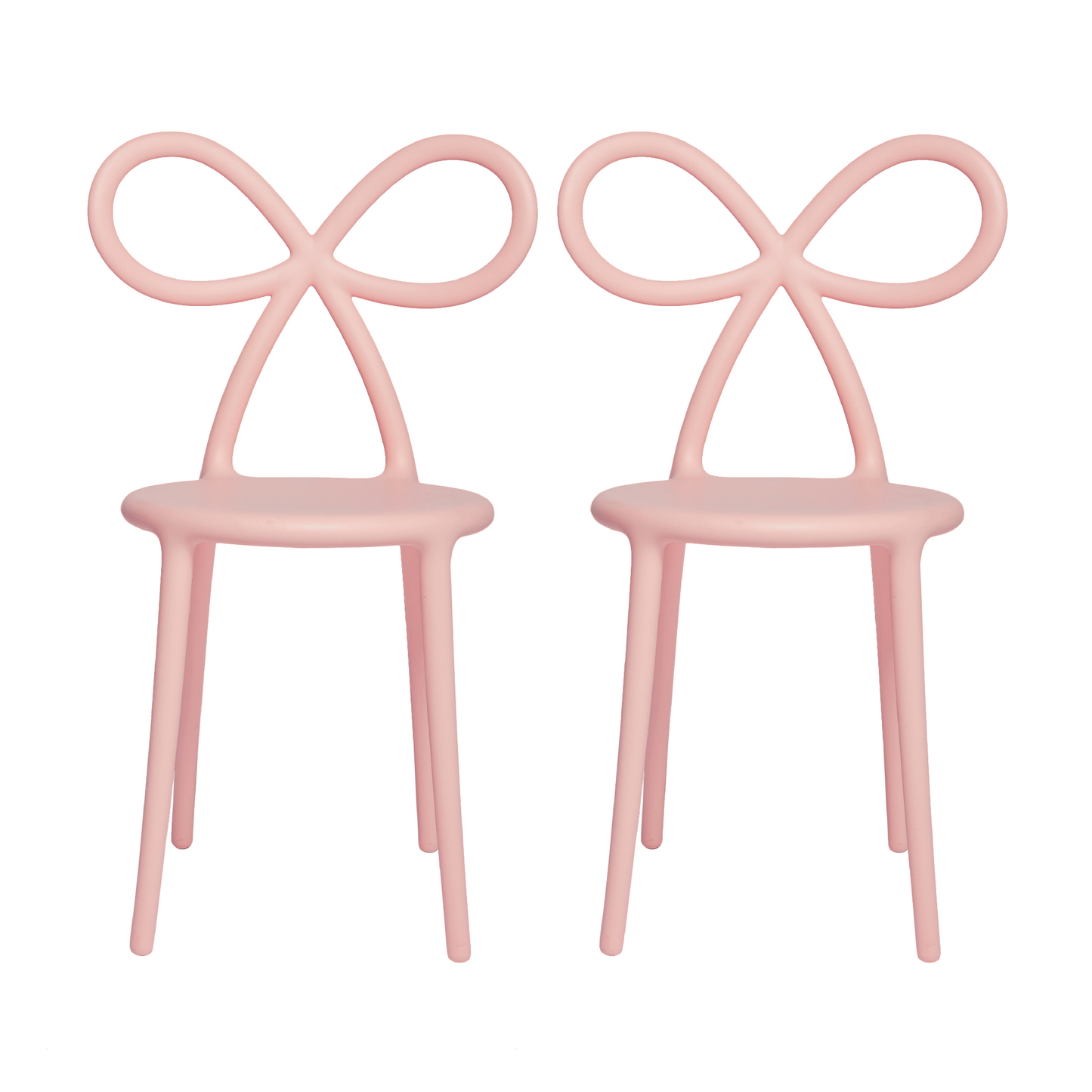 Modern Chic Dining Chair Set (2) | Qeeboo Ribbon | Italianfurniture.com