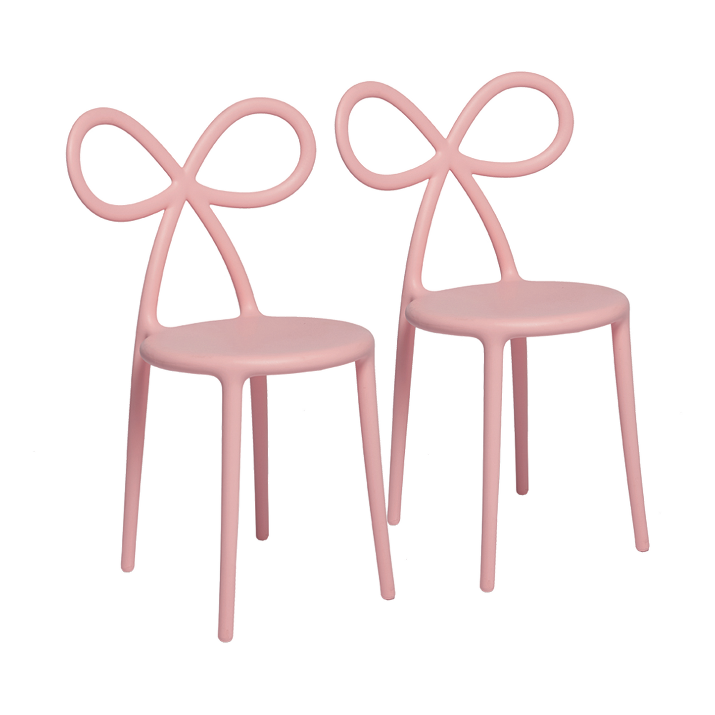 Modern Chic Dining Chair Set (2) | Qeeboo Ribbon | Italianfurniture.com