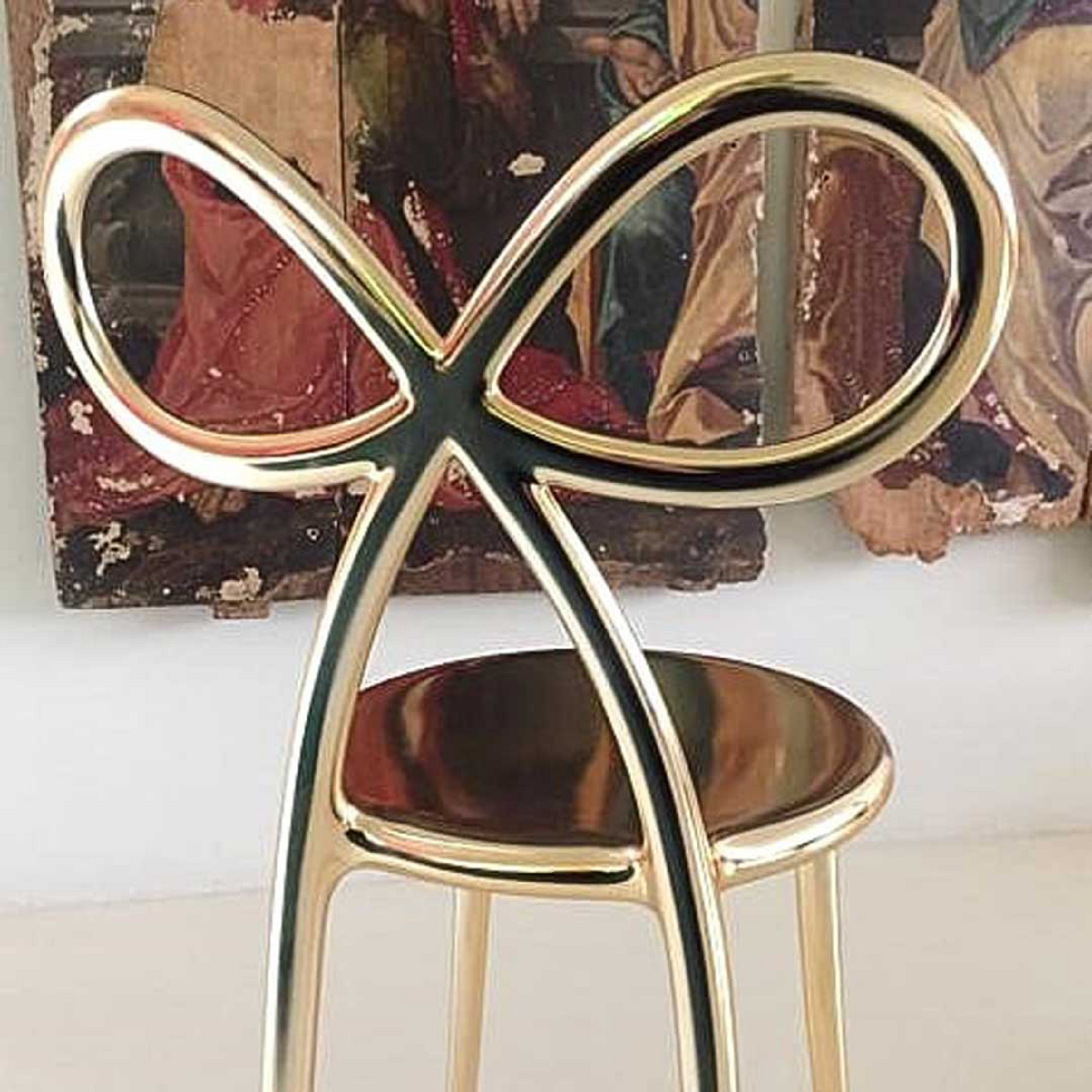 Modern Chic Dining Chair Set (2) | Qeeboo Ribbon | Italianfurniture.com