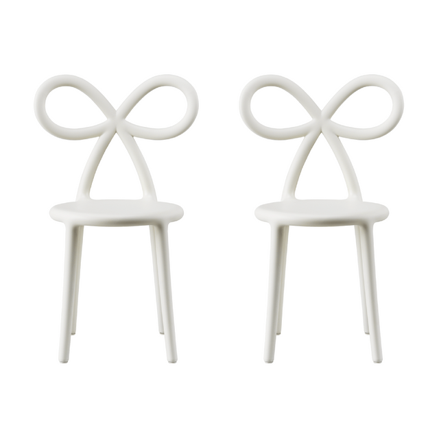 Bow-Shaped Baby Chairs (2) | Qeeboo Ribbon | Italianfurniture.com