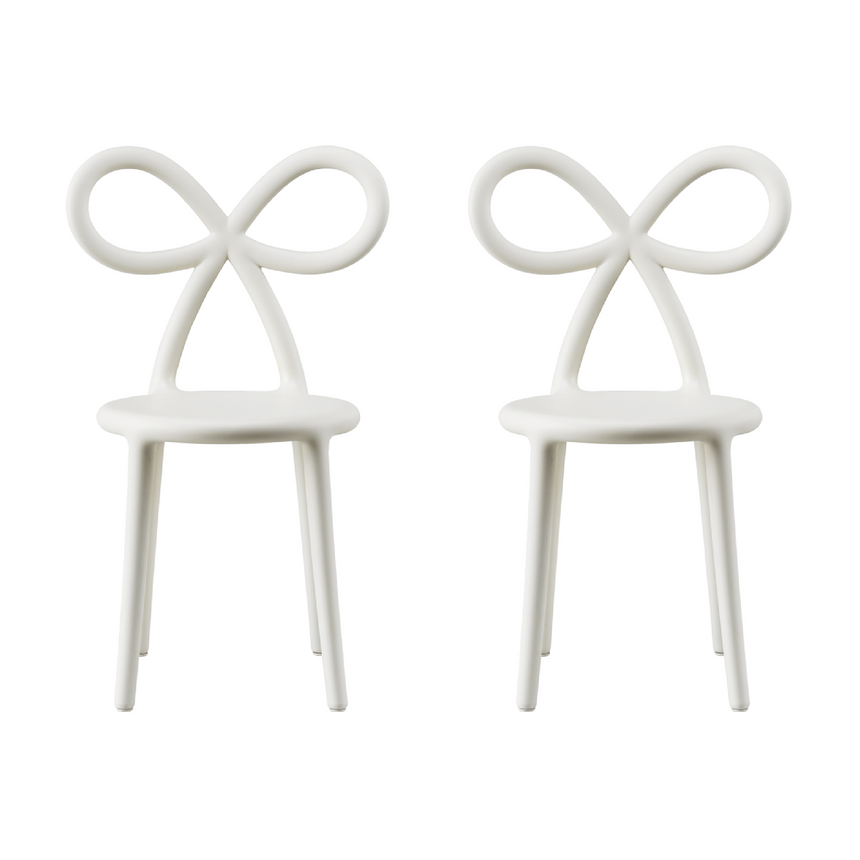 Bow-Shaped Baby Chairs (2) | Qeeboo Ribbon | Italianfurniture.com