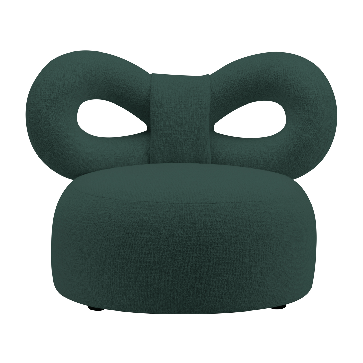 Upholstered Bow Lounge Chair | Qeeboo Ribbon | Italianfurniture.com