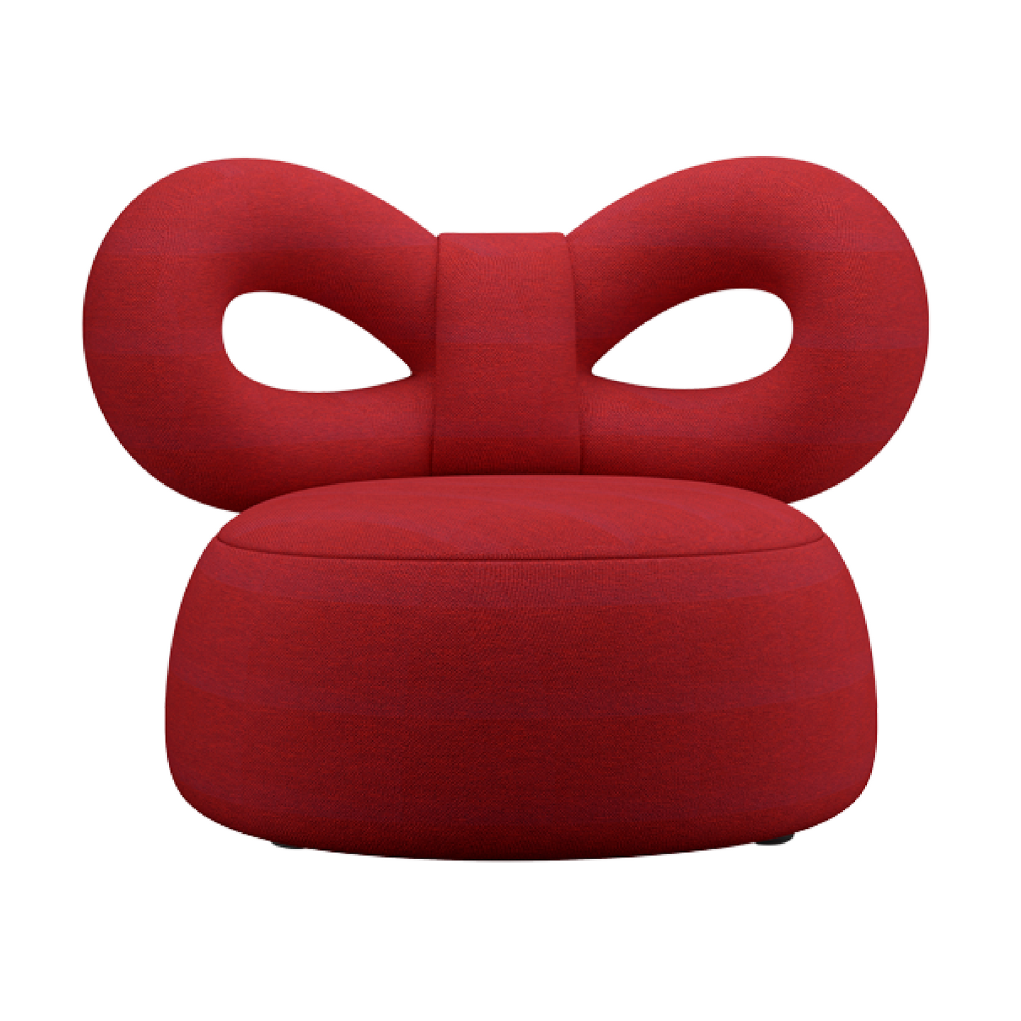 Upholstered Bow Lounge Chair | Qeeboo Ribbon | Italianfurniture.com