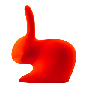 Velvet Sculptural Book End XS | Qeeboo Rabbit | Italianfurniture.com