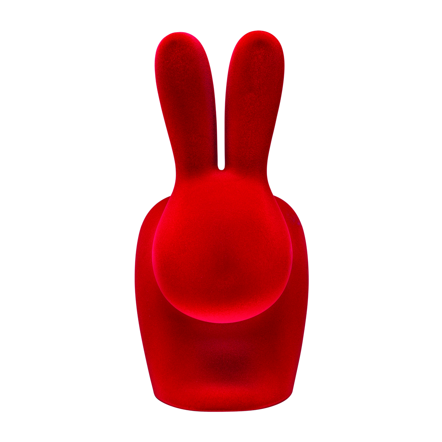 Velvet Sculptural Book End XS | Qeeboo Rabbit | Italianfurniture.com