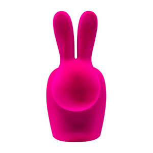 Velvet Bunny Accent Chair | Qeeboo Rabbit | Italianfurniture.om