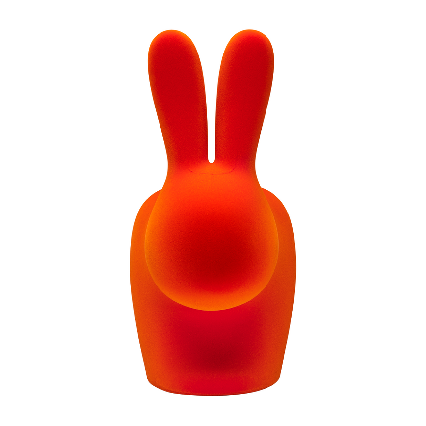 Velvet Bunny Accent Chair | Qeeboo Rabbit | Italianfurniture.om