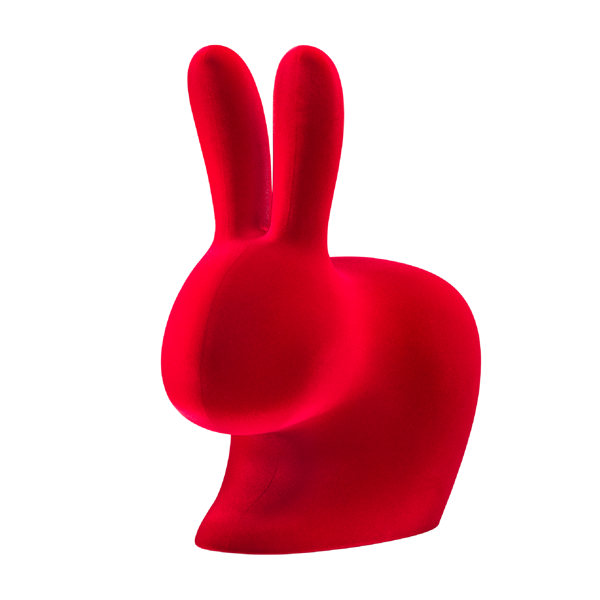 Velvet Bunny Accent Chair | Qeeboo Rabbit | Italianfurniture.om