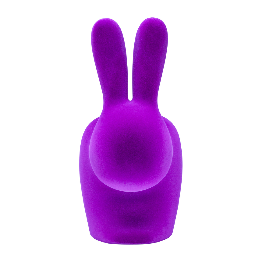 Velvet Bunny Accent Chair | Qeeboo Rabbit | Italianfurniture.om