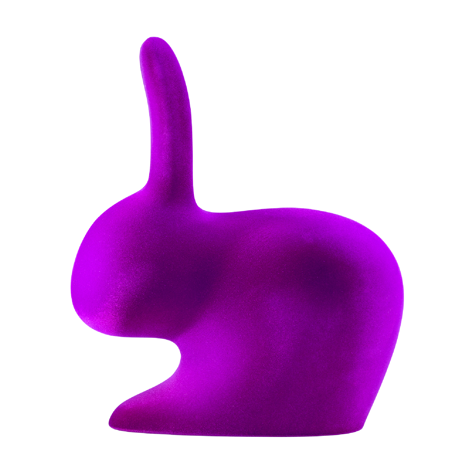 Velvet Bunny Accent Chair | Qeeboo Rabbit | Italianfurniture.om