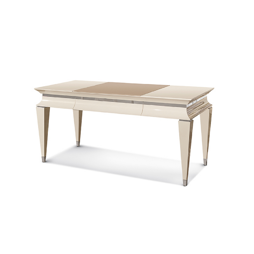 Elegant Writing Desk with Glossy Finish | Redeco Charne | Italianfurniturecom