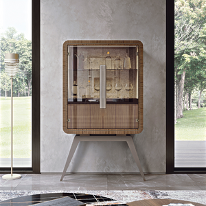 Mid-Centry Wooden Bar Cabinet | Redeco Hanami