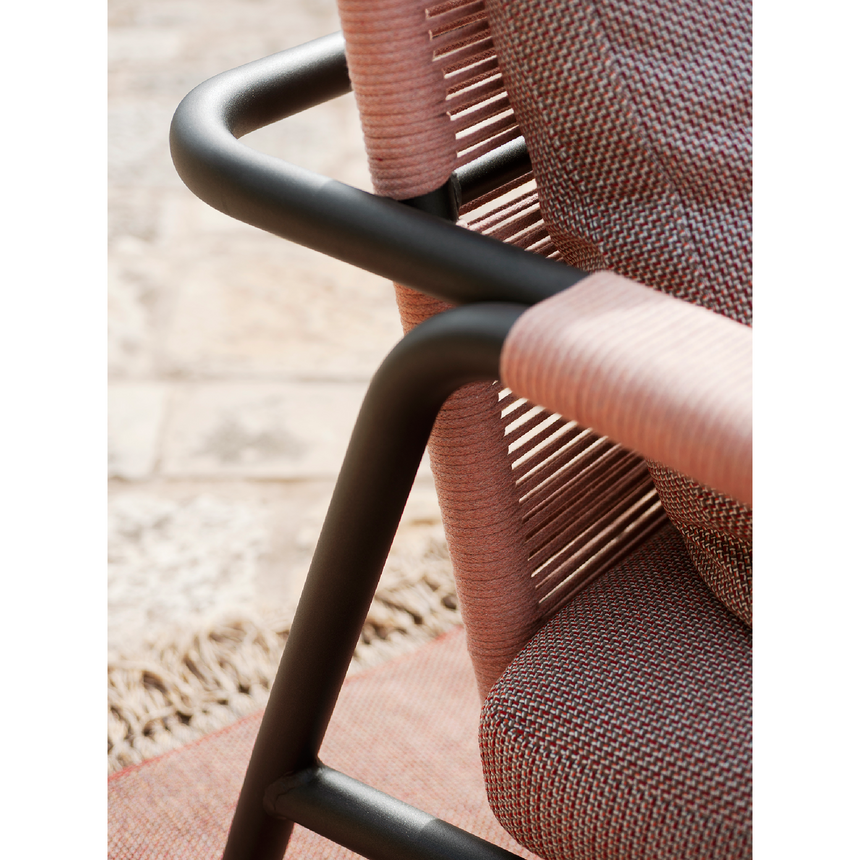 Wheeled Outdoor Lounge Chair | Roda Astra | Italianfurniture.com