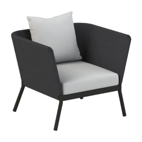 Flared 1-Seater Outdoor Sofa | Roda Calla | Italianfurniture.com